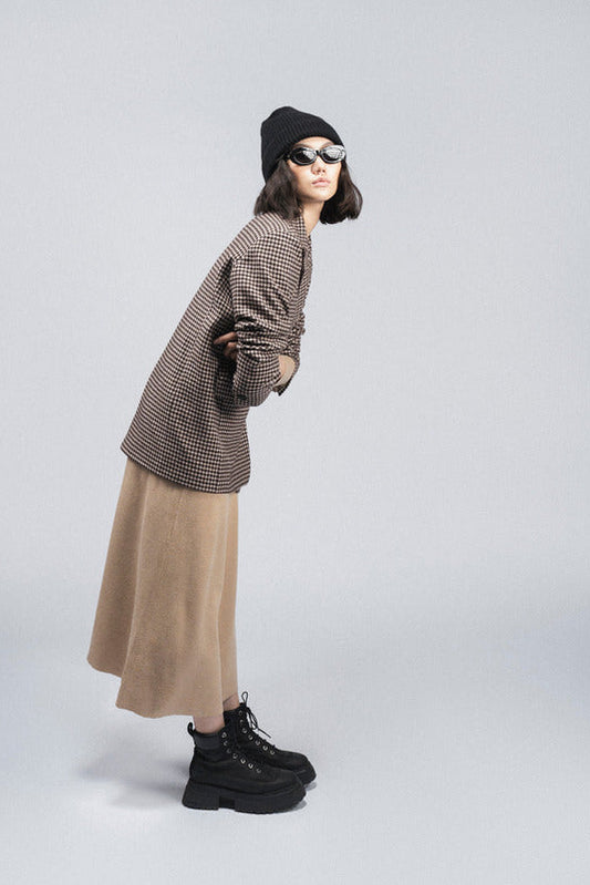 Single-Breasted Oversize Blazer