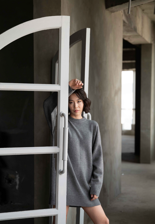 Oversize Crew-Neck Sweater