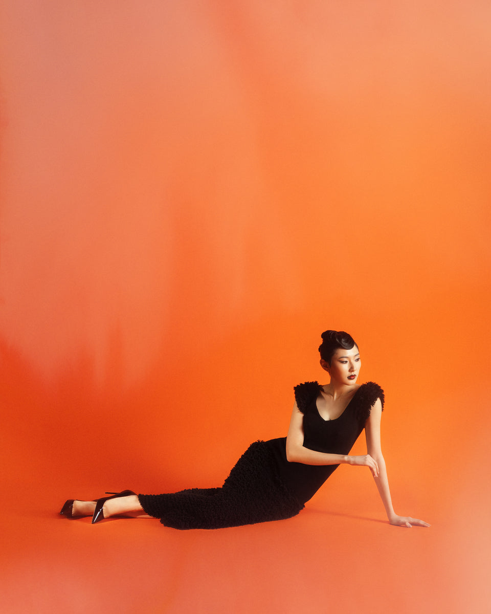 Cashmere Evening Gown