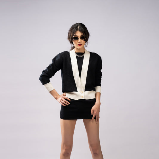 Two-Button Cardigan