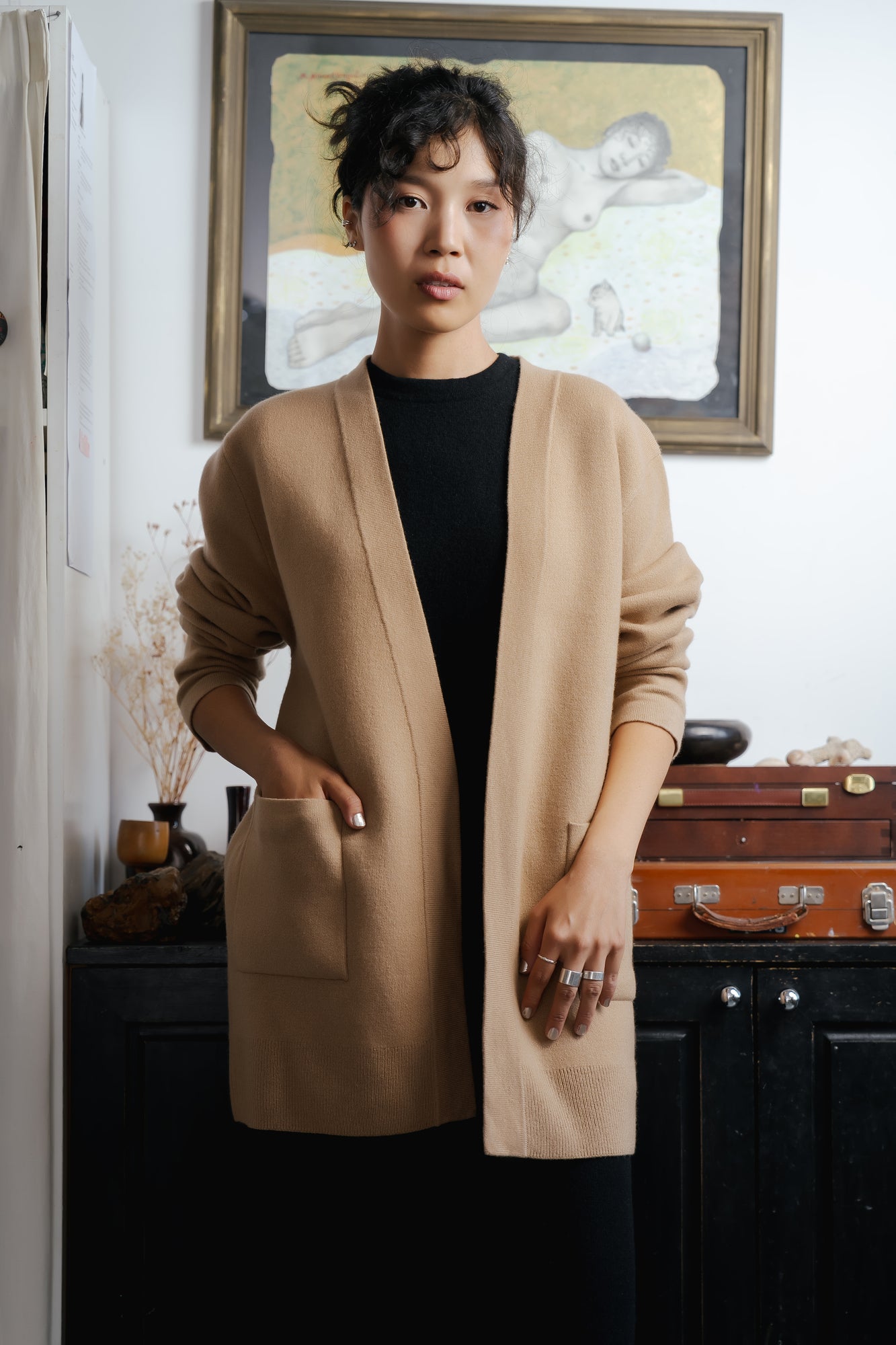 The Signature Cardigan, Cashmere