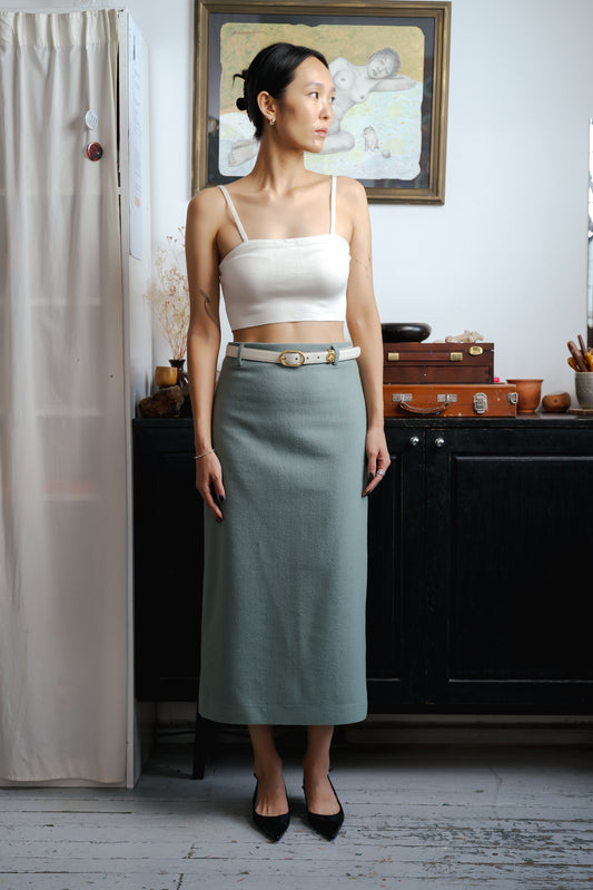 Maxi pencil skirt