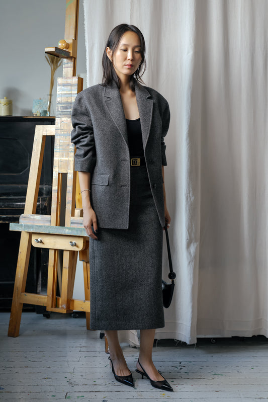 Oversize Wool Blazer