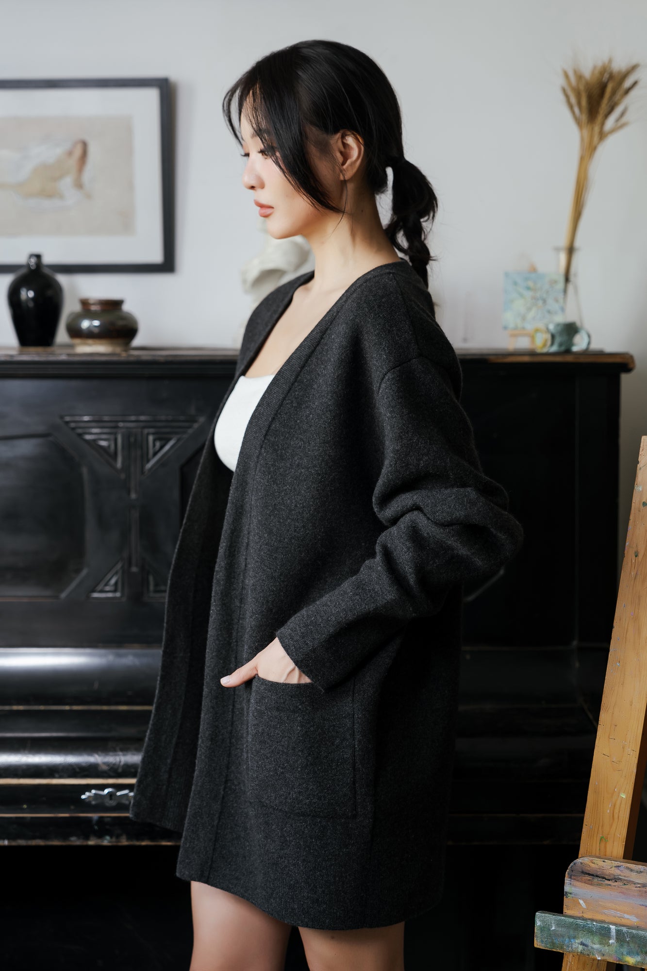The Signature Cardigan, Cashmere