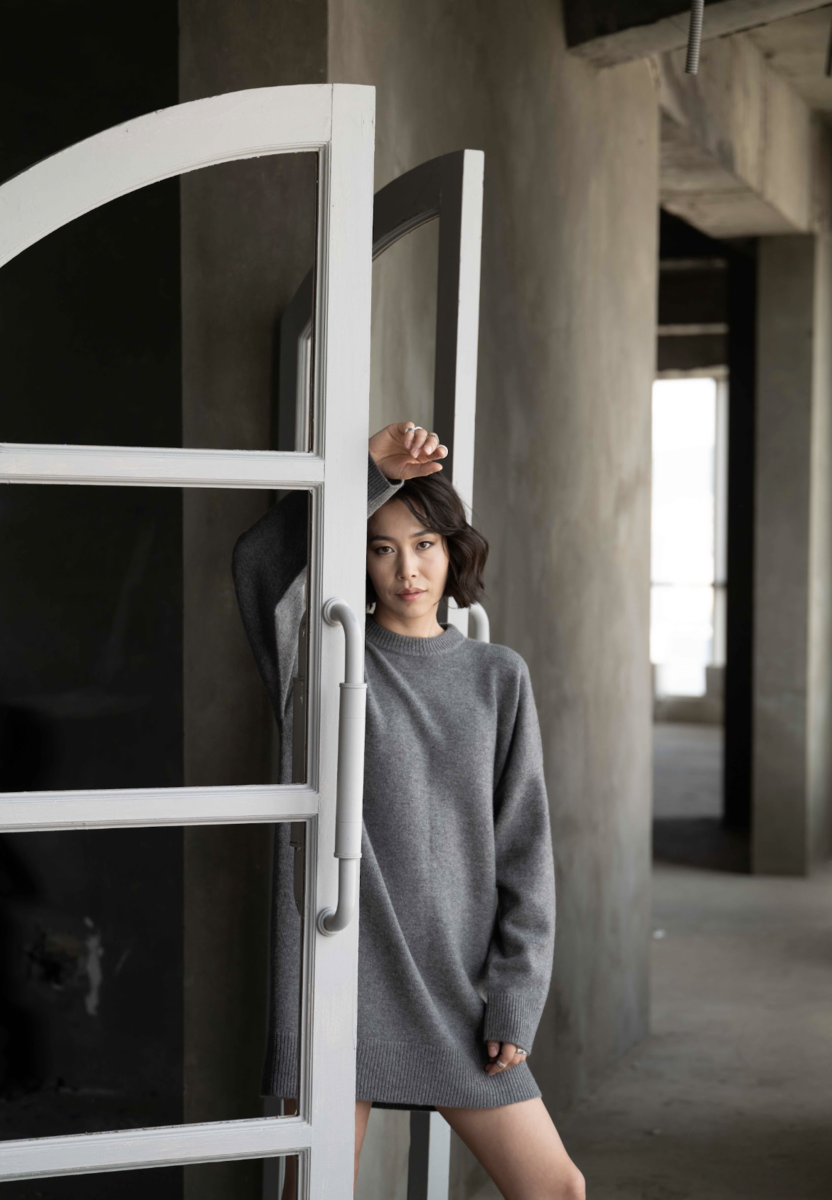 Oversize Crew-Neck Sweater