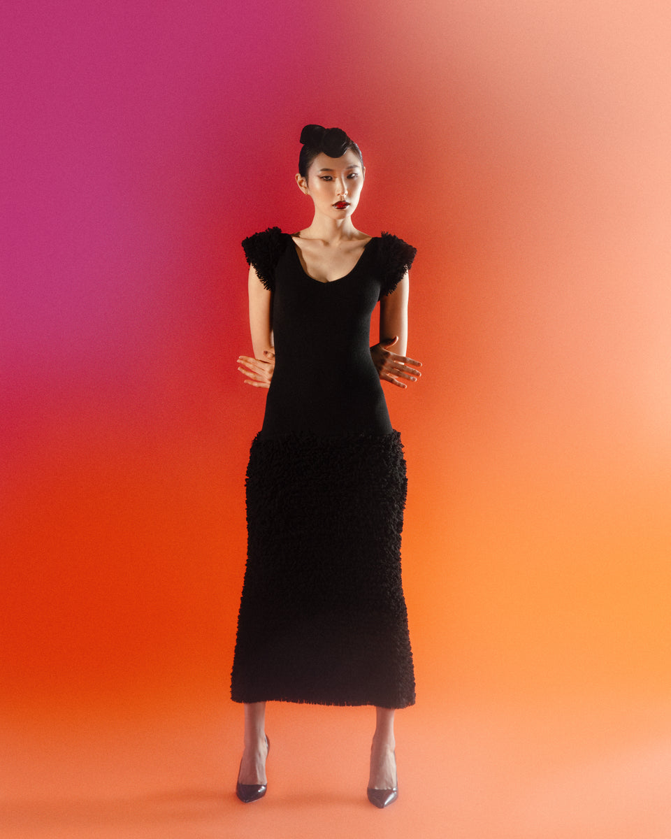 Cashmere Evening Gown