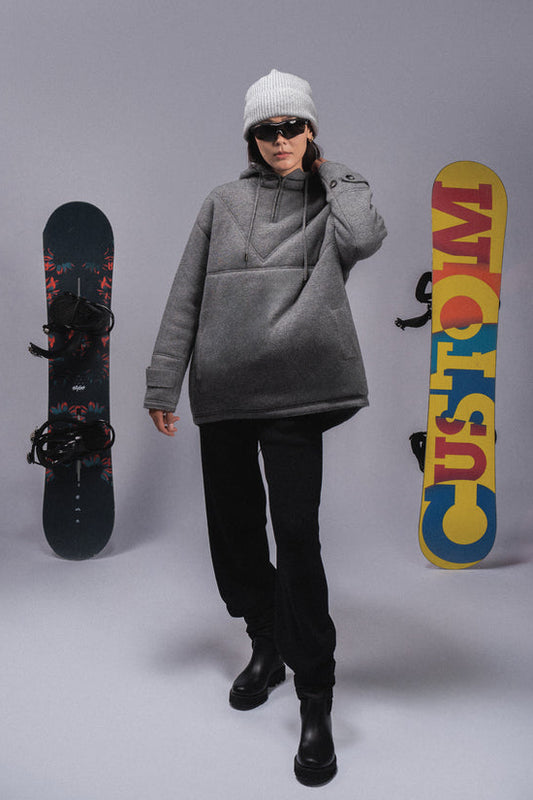 Oversize Hoodie Bomber