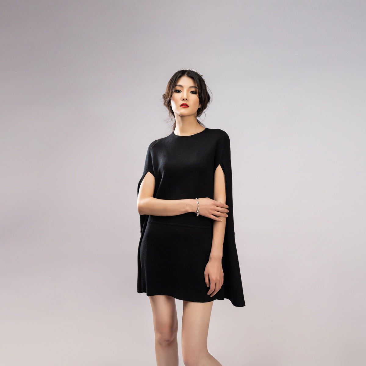 Silk Poncho