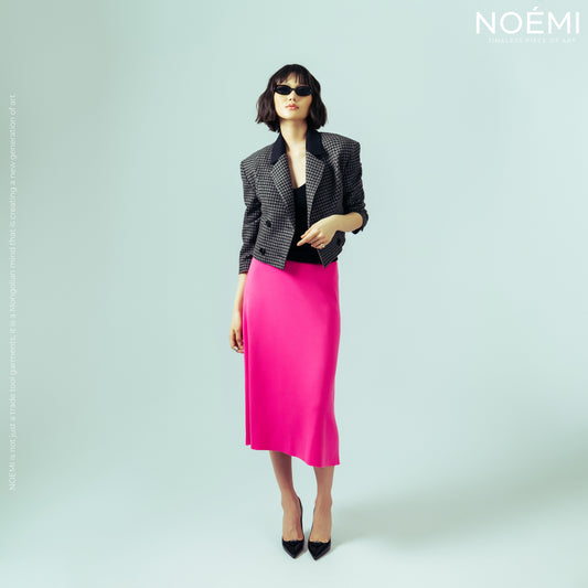 Long Silk Skirt