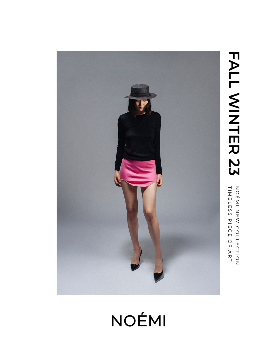 Mini Silk Skirt