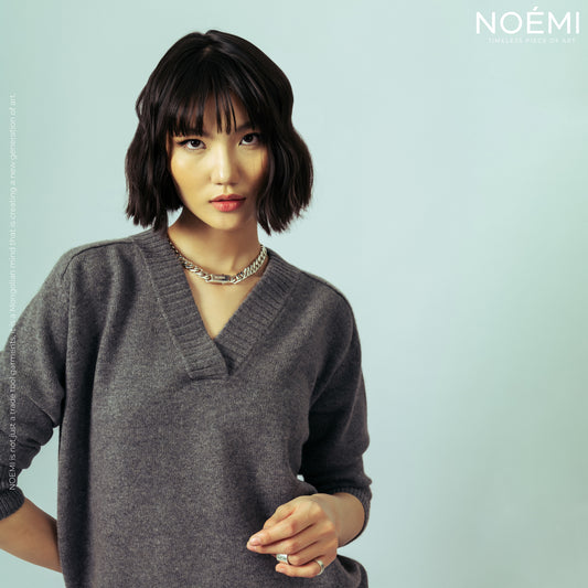 V-Neck Pullover, Cashmere