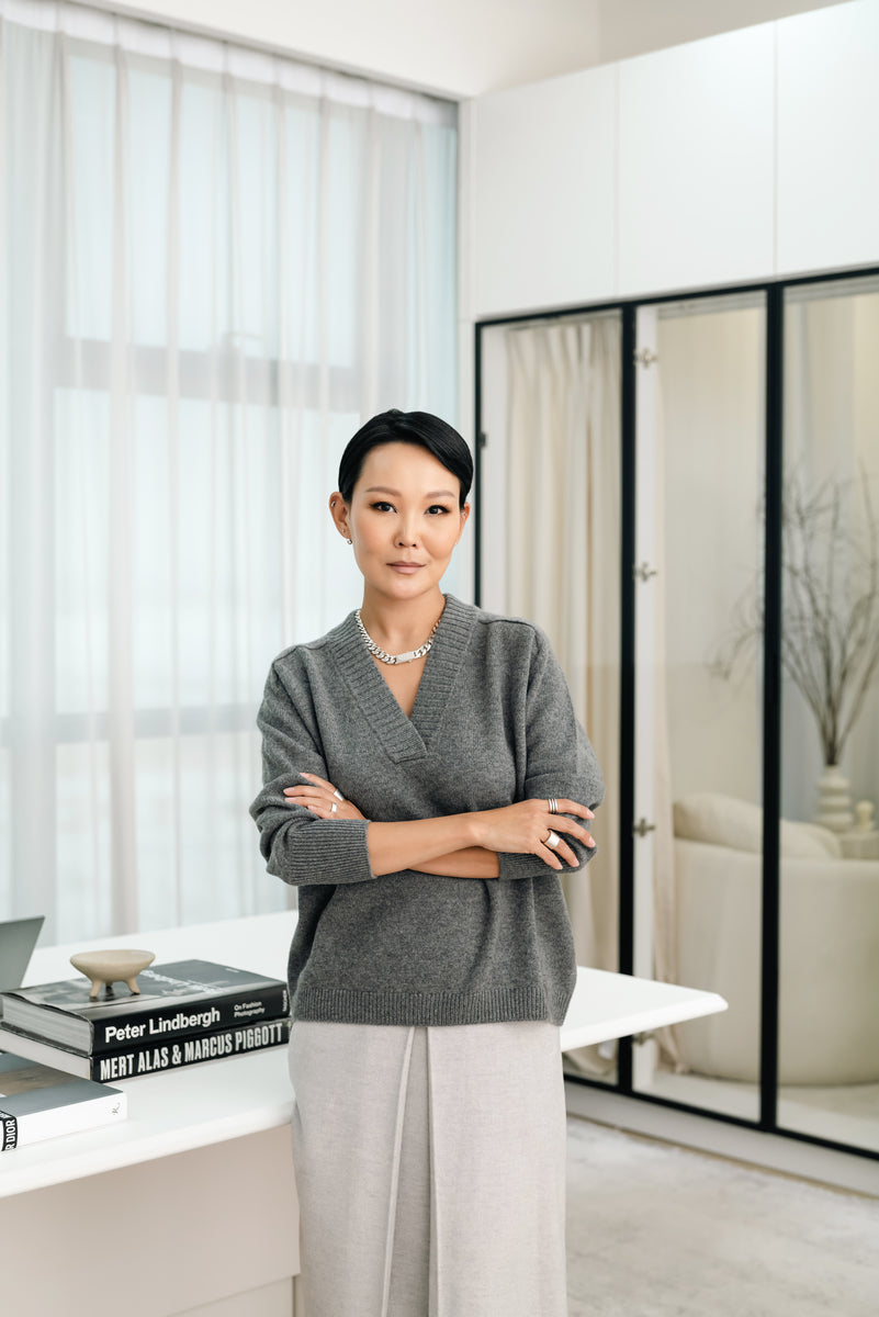V-Neck Pullover, Cashmere