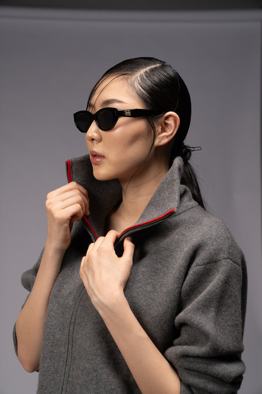 Oversize Zip Coat